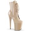Pleaser - FLAMINGO1020 Bottes de plateforme, Pole dance chaussures - Chaussures de pole dance - Crème Product image